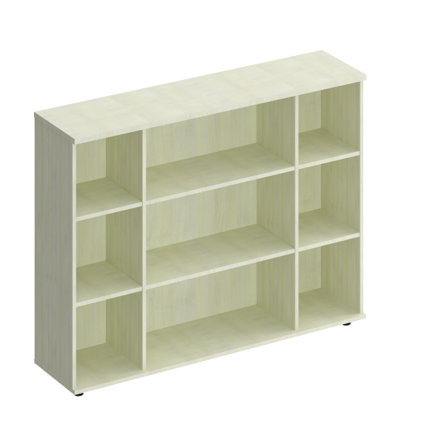 Каркас шкафа комбинированного среднего Комфорт КФ К.522 1540x38x1156 (Дуб шамони светлый)