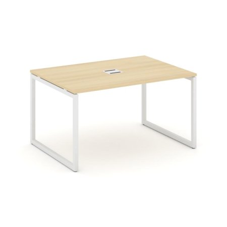 Стол переговорный SN-4O.SPRG-001 (980х980х750) (Акация Лорка/Металл Белый)