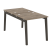 Рабочая станция на деревянных опорах Onix Wood OW.D.RS-2.0.8 780x1635x750 (Тиквуд Светлый/Дуб Темный)