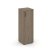 Шкаф средний узкий SN.STU.E-204(R) (400х400х1203) (Антрацит/Тиквуд Светлый)