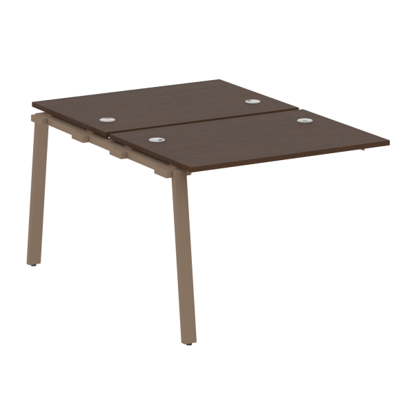 Проходной наборный элемент рабочей станции Metal System Style БА.ПРС-СП-2.1 1000x1475x750 (Венге Цаво/Мокко металл)