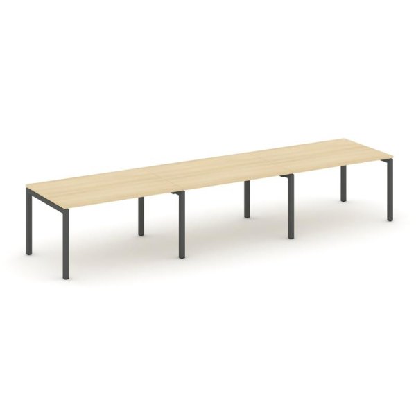 Стол переговорный SN-5P.SPRG-023.3 (4410х980х750) (Акация Лорка/Металл Антрацит)