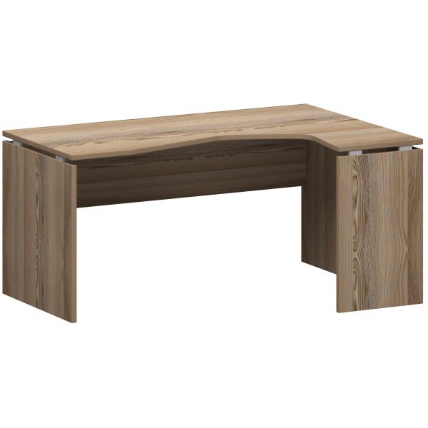 Стол эргономичный правый Аргентум НТ-060.ПР 1600x1100x750 (Дуб сафари)