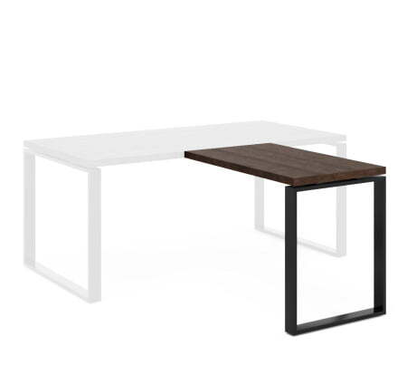 ROLA Брифинг-приставка 100х60 (Табак/Черный металл)