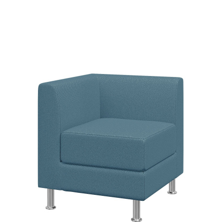 Диван Домино. Модуль угловой. (Модуль угловой sweet_azure)