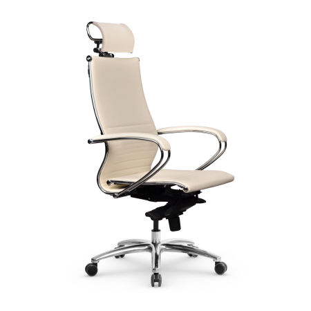 Кресло для руководителя Метта Samurai K-2.05 MPES (Молочный)