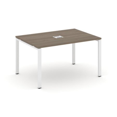 Стол переговорный SN-6P.SPRG-003 (1380х980х750) (Вяз Благородный/Металл Белый)