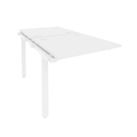 Наборный элемент рабочей станции на м/к Onix O.M-2.NRS-0.8 780x1635x750 (Белый Бриллиант/Белый Металл)