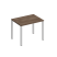 Стол письменный на металлокаркасе КФ Комфорт КФ К.1130 1000x750x750 (Дуб шамони темныйСерый)