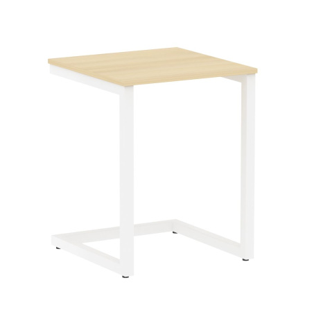 Компьютерный стол VR.SP-2-58 580x600x750 (Акация Лорка/Белый Металл)