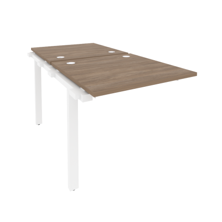 Наборный элемент рабочей станции на м/к Onix O.M-2.NRS-0.8 780x1635x750 (Дуб Аризона/Белый Металл)