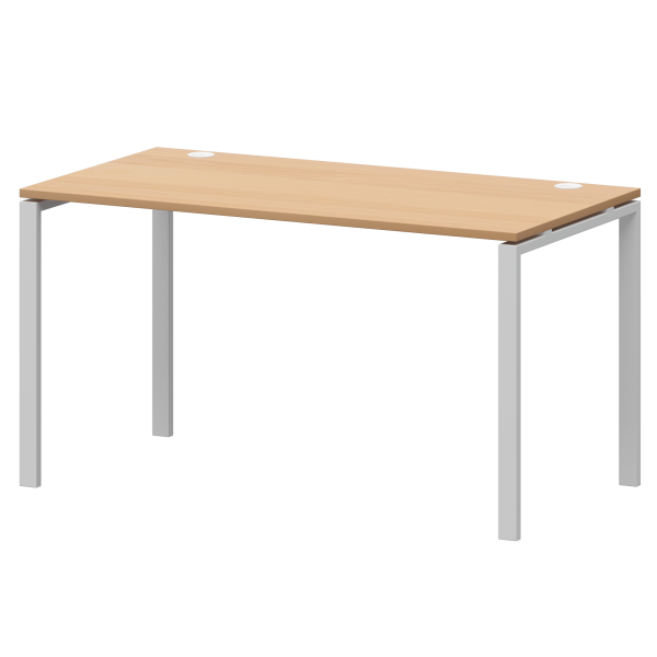 Стол на металлокаркасе Арго-М АМ-002 1200x730x760 (Ольха/Белый)