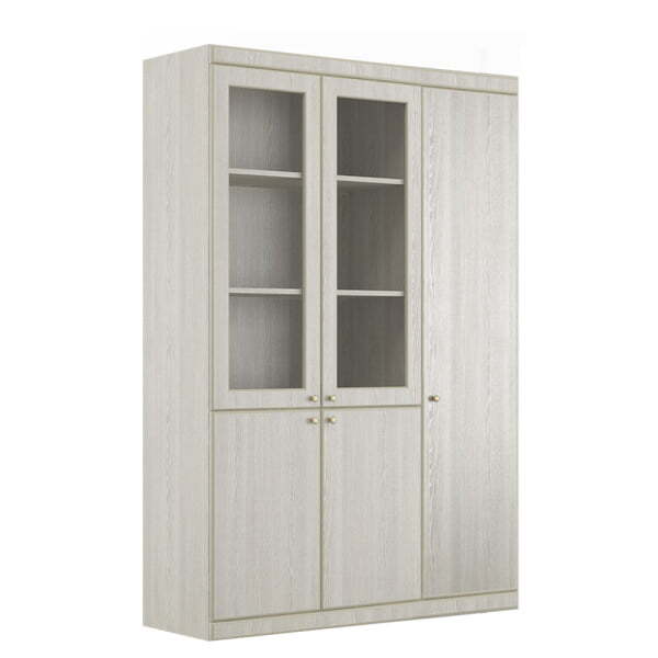 Шкаф стекл.+гард. Capital P CPT17503 1390x400x2000 (Светлый дуб)