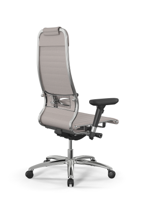 Кресло для руководителя Метта Samurai L1-3D - Infinity /Uc02/Nc02/D13P(M26.B31.G20.W03) (Светло-бежевый)