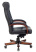 Кресло руководителя T-9928WALNUT черный кожа крестов. металл/дерево (Черный)