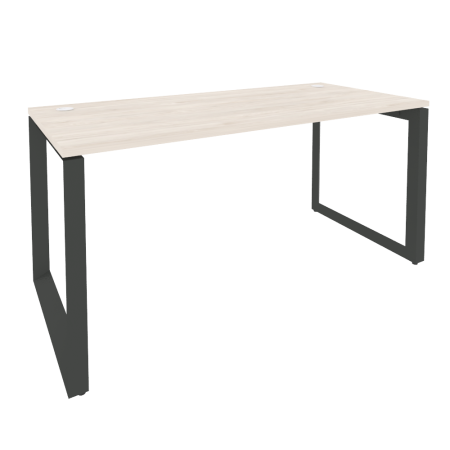 Стол рабочий на О-образном м/к Onix O.MO-SP-4.7 1580x720x750 (Денвер Светлый/Черный металл)