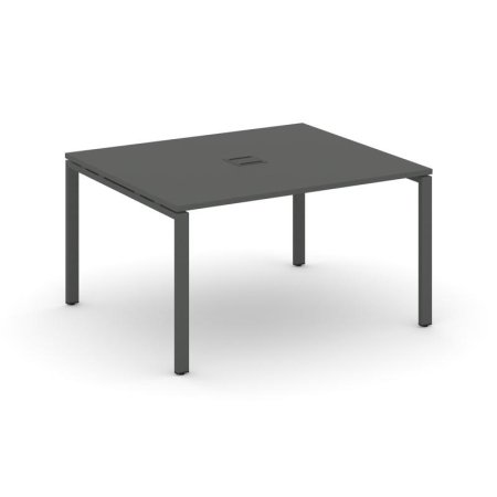 Стол переговорный SN-6P.SPRG-032 (1180х1180х750) (Антрацит/Металл Антрацит)