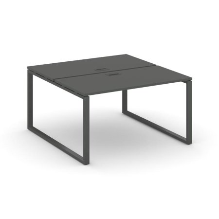 Рабочая станция 2-х сторонняя SN-6O.DRS-011 (980х1432х750) (Антрацит/Металл Антрацит)