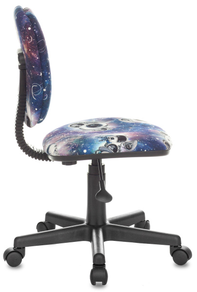 Кресло детское CH-204NX синий космопузики крестов. пластик (Синий)