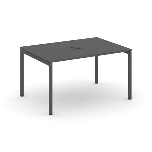 Стол переговорный SN-4P.SPRG-001 (980х980х750) (Антрацит/Металл Антрацит)