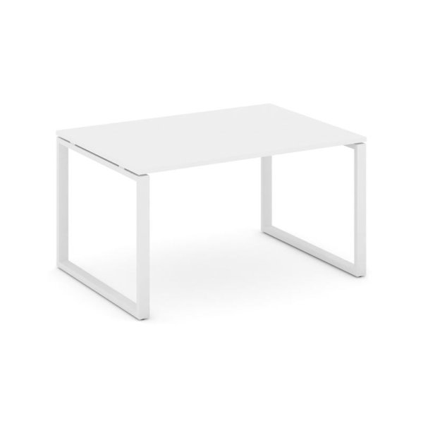 Стол переговорный SN-6O.SPRG-003.3 (1380х980х750) (Белый/Металл Белый)