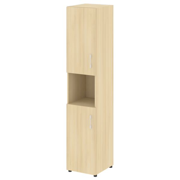 Шкаф высокий узкий нужен топ левый LT.SU 1.5 L 400x450x1990 (Акация Лорка)