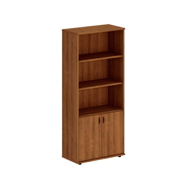 Шкаф полузакрытый высокий Престиж Исп.46 890x460x2030 (Темный орех)