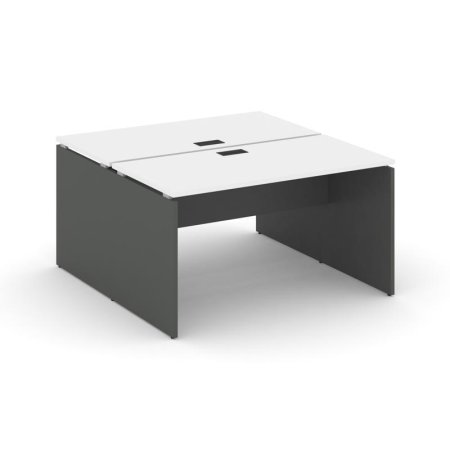 Рабочая станция 2-х сторонняя SN-D.DRS-013 (1380х1432х750) (Белый/Антрацит)