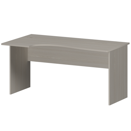 Стол эргономичный левый Арго А-202.ЛВ 1600x900x760 (Ясень шимо)