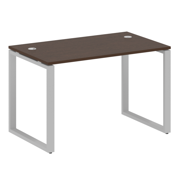 Стол письменный Metal System Style БО.СП-2 1200x720x750 (Венге Цаво/Серый металл)
