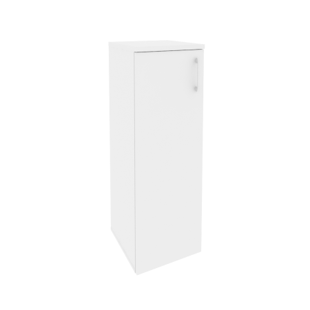 Шкаф средний узкий левый Onix O.SU-2.3L 400x420x1207 (Белый Бриллиант)