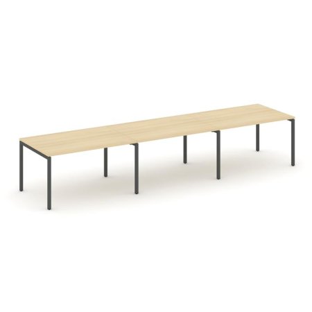 Стол переговорный SN-4P.SPRG-022.3 (3540х980х750) (Акация Лорка/Металл Антрацит)