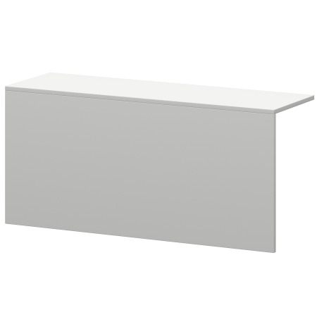 Накладка для стойки Ресепшн А-654 1210x380x560 (Белый)