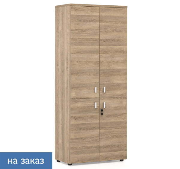 LAVA Шкаф 4 двери H198 (Гавана/Светлый)