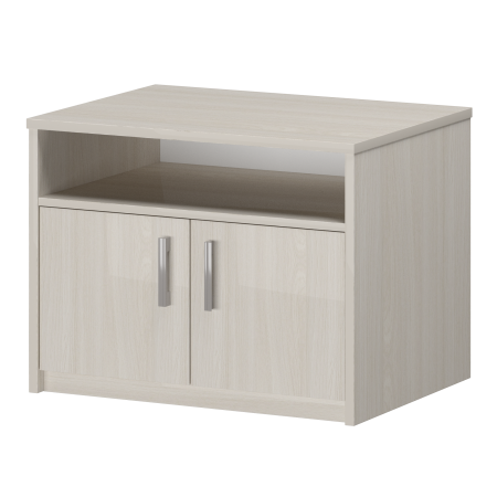 Тумба под оргтехнику Арго АТ-10 800x600x600 (Ясень шимо)