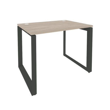 Стол рабочий на О-образном м/к Onix O.MO-SP-1.7 980x720x750 (Дуб Аттик/Черный металл)