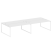 Рабочая станция Metal System Style БО.СМ-4.5 3600x1475x750 (Дуб Наварра/Серый металл)