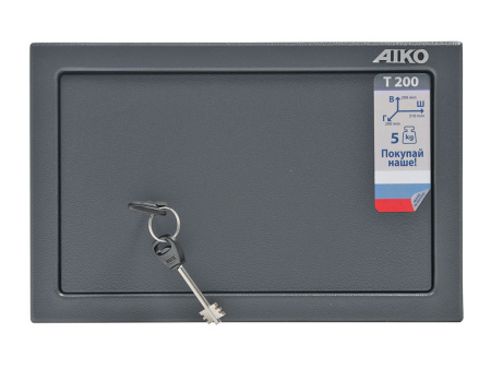Мебельный сейф AIKO Т-200 KL (Графит)