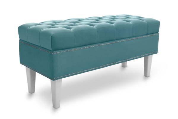 Банкетка Parige 800 (820x420x450) Аквамарин (Аквамарин)