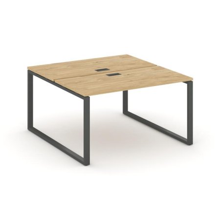 Рабочая станция 2-х сторонняя SN-6O.DRS-011 (980х1432х750) (Тиквуд Светлый/Металл Антрацит)