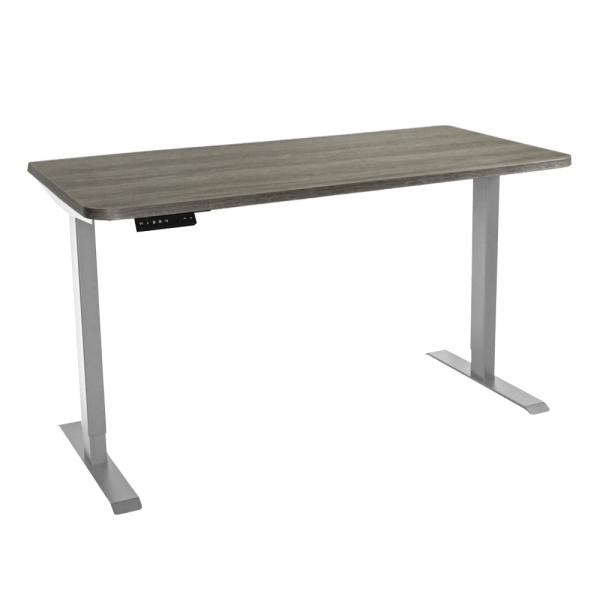 Стол c электроприводом LA-T33-2AR2 (1200x700x700-1200) (Серо-бежевый дуб | Серый)
