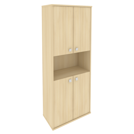 Шкаф высокий широкий Style Л.СТ-1.5 778x410x1980 (Акация Лорка)