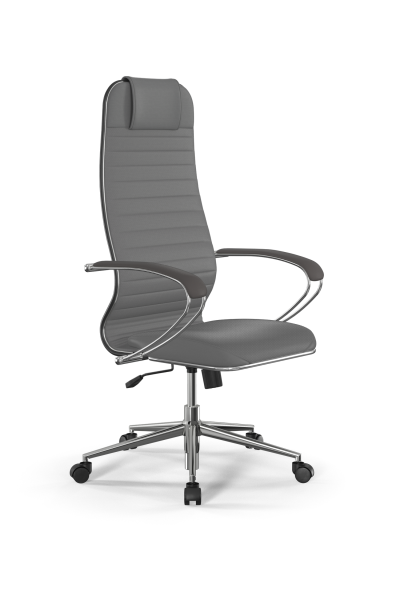 Кресло для руководителя Метта Sit 10 B1-117K - Extra /Um02/Wm12/K1cL(M09.B23.G18.W01) (Серый)