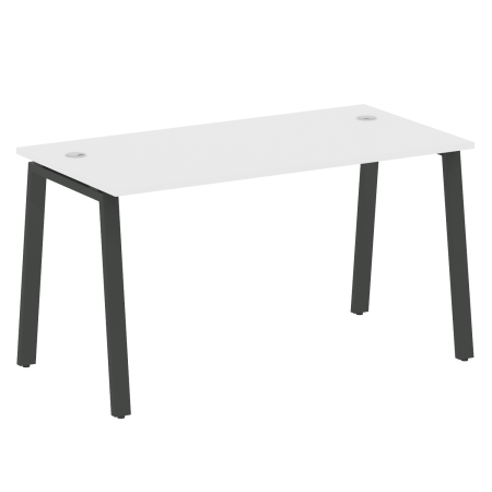 Стол письменный Metal System Style БА.СП-3 1400x720x750 (Белый/Антрацит металл)