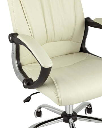 Кресло руководителя TopChairs Tower бежевое (Компьютерное кресло Tower бежевый)