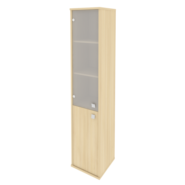 Шкаф высокий узкий, левый Style Л.СУ-1.2Л 412x410x1980 (Акация Лорка)