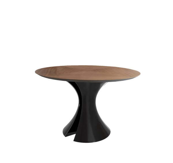 OLA Стол для переговоров D125 (Орех Черный)