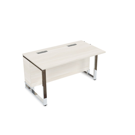 16СПН.192 Стол прямой бенч, начальный модуль  (1200x900x750) (Ivory | Металл Глянец)