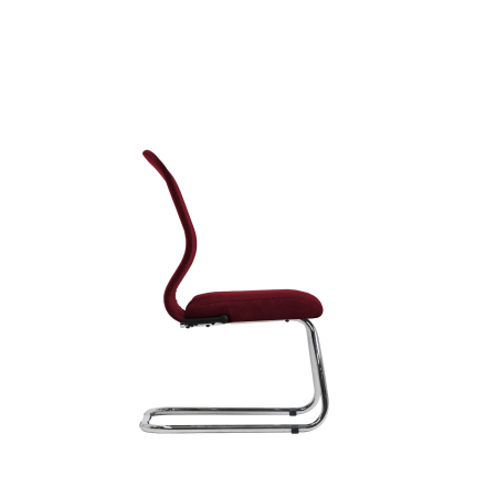 Кресло для руководителя Метта SU-Mr-4(Vivaldi)/подл.000/осн.007 (Красный)