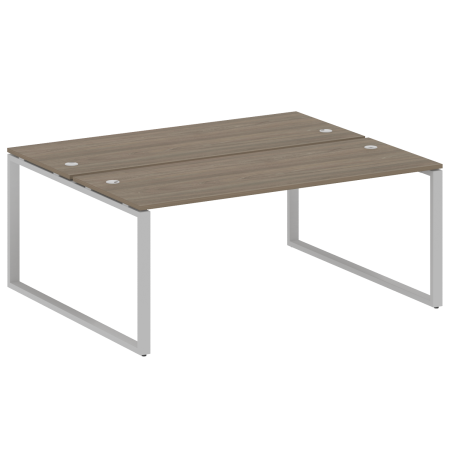 Рабочая станция Metal System Style БО.РАС-СП-2.5 1800x1475x750 (Вяз/Серый металл)